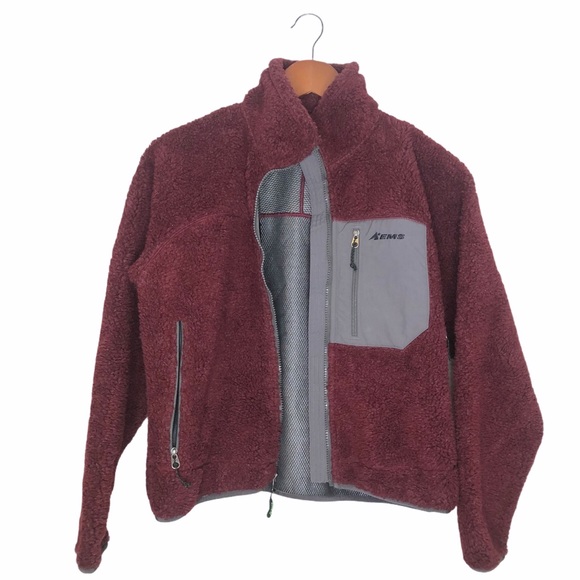 EASTERN MOUNTAIN SPORTS Plush Sherpa Zip-Up Jacket - Picture 5 of 14